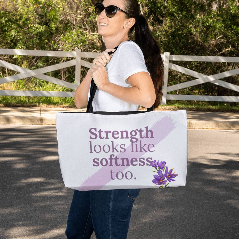 “Soft Girl Strength” Tote