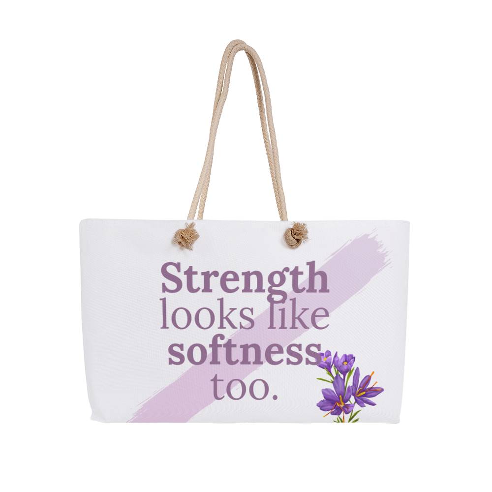 “Soft Girl Strength” Tote