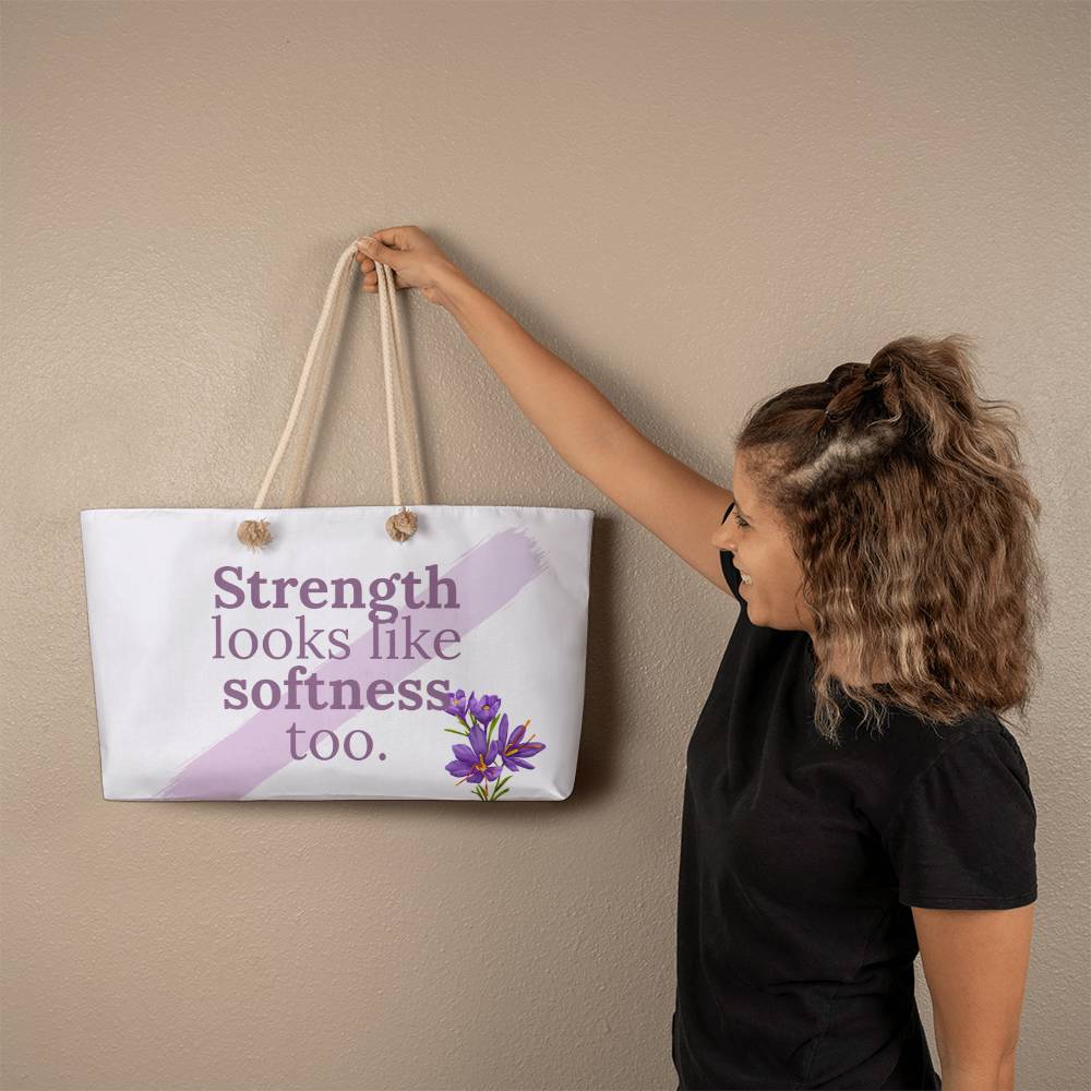 “Soft Girl Strength” Tote