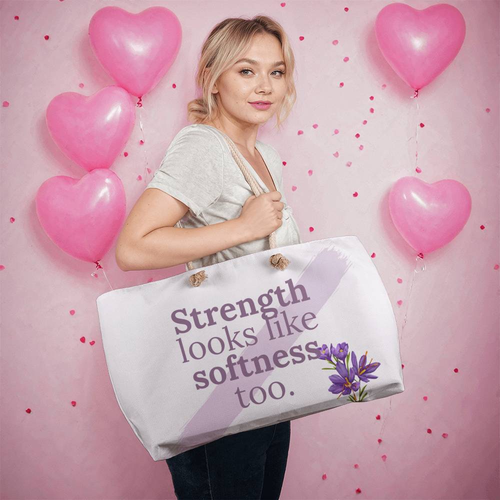 “Soft Girl Strength” Tote