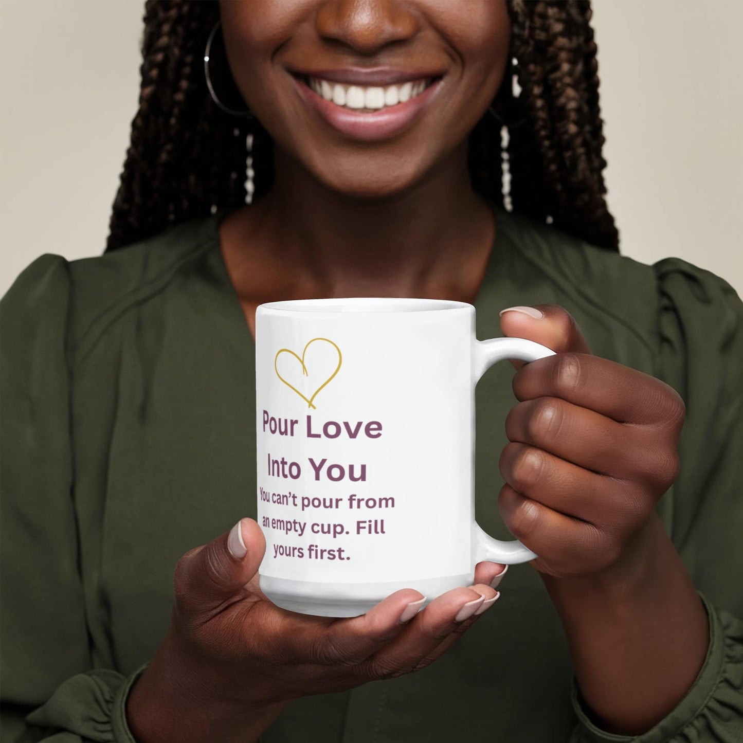 “Pour Love Into You” Mug